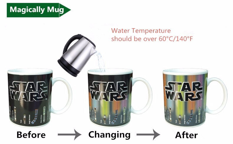 Star Wars Lightsaber Heat Change Mug – HuntSimply