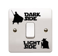 Star Wars Dark Side Light Side Sticker FREE - $0